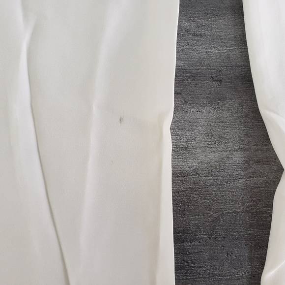 White Classic UNIQ High Waisted Pant - Picture 3 of 5